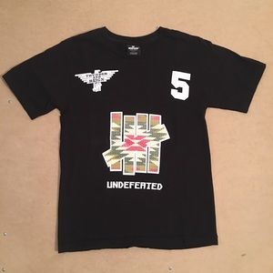 Undefeated Navajo Print Shirt Black Small Men’s